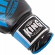 Рукавички для боксу шкіряні на липучці Top King Boxing 0363 12 унцій Black-Blue - зображення 2