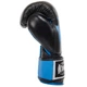 Рукавички для боксу шкіряні на липучці Top King Boxing 0363 12 унцій Black-Blue - зображення 5