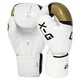 Перчатки боксерские на липучке Cima 8964 12 унций White-Gold - изображение 2