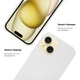 Чехол-накладка силиконовый противоударный для Apple iPhone 15 Plus, панель с защитой всего корпуса, софт тач, Apricot, ArmorStandart (ARM69862) - изображение 3