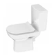 Сидіння для унітаза Cersanit City/Zip Slim K98-0134 дюропласт Soft Close - изображение 2
