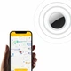Светоотражающий ошейник SV для котенка с держателем Apple Air Tag и колокольчиком Голубой (sv3067sk) - изображение 3