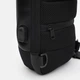 Сумка слинг мужская тканевая Laras C109918bl Черная (ROZ6501003298) - изображение 6