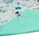 Пеленка двустороняя непромокаемая ЭКО ПУПС Eco Cotton, р.65х90 см. (белый, звери на лесной поляне) - изображение 1