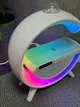 Настольная смарт лампа-ночник 3в1 с беспроводной зарядкой и Bluetooth-колонкой G2388A - изображение 11