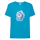 Футболка детская Холодное сердце 002 (Frozen) синяя (FRH blu 002) 104 см - изображение 1