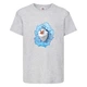 Футболка детская Холодное сердце 002 (Frozen) серая (FRH gr 002) 128 см - изображение 1