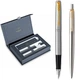 Набір Parker JOTTER Stainless Steel GT FP+BP (перова + кулькова) - зображення 1