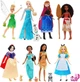Набір з 8 модних ляльок Дісней з аксесуарами Mattel Disney Princess Fashion Doll 8-Pack - зображення 1