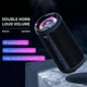 Портативная Беспроводная Bluetooth Колонка Акустика Onikuma L20 RGB IPX7 |BT5.3, 6h| Черный - изображение 12