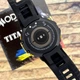 Смарт-часы Smart Watch Modfit Titan All Black 35 мм |1,32" IPS, 400 мАч, 360 х 360, 128MB, HeartRate, IP67 | Черный Gold - изображение 3