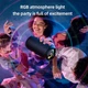 Портативная Беспроводная Bluetooth Колонка Акустика Onikuma L20 RGB IPX7 |BT5.3, 6h| Черный - изображение 14