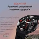Смарт-часы Smart Watch Modfit Titan All Black 35 мм |1,32" IPS, 400 мАч, 360 х 360, 128MB, HeartRate, IP67 | Черный Gold - изображение 5