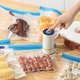 Ручной мини вакууматор Mason Jar со встроенным аккумулятором 400 мАч и MicroUSB зарядным кабелем, белый - изображение 4