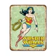 Металлическая табличка «Wonder woman» - изображение 1