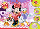 Puzzle Trefl Glitter Minnie i błyskotki 100 elementów (5900511148206) - obraz 2