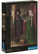 Puzzle Clementoni Museum Van Eyck The Arnolfini Portrait 1000 elementów (8005125396634) - obraz 1