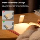 Лампа USB светодиодная светильник-зажим для чтения c аккумулятором 3 режима яркости 3 уровня цветов White (750403730359) - изображение 7