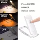 Лампа USB светодиодная светильник-зажим для чтения c аккумулятором 3 режима яркости 3 уровня цветов White (750403730359) - изображение 9