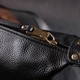 Сумка жіноча сумка з однією довгою ручкою з натуральної шкіри Vintage 22305 Чорна - зображення 8