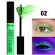 Туш для вій неонова Handaiyan Neon Lash Mascara, зелений, 9 мл - изображение 1