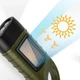 Ліхтар кемпінг LS-015-3х0.5W, вбудований акумулятор, динамо, сонячна батарея, карабін - изображение 2