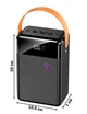 Павербанк Power Bank 80000 mAh Зовнішній акумулятор Чорний Lenyes PX891 з ліхтариком на 6 гаджетів Швидка зарядка - зображення 8