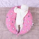 Подушка MirSon для беременных и кормления 8329 Print Line 17-0528 Bunnies pink Бязь 30х170х20 см (2200006200543) - изображение 7