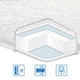Матрас ортопедический EUROSLEEP SIMPLEX STRONG 140x200 см жаккард - изображение 1