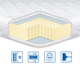 Матрас ортопедический EUROSLEEP LATEX X3 трикотаж 160x200 см - изображение 1