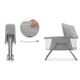 Кроватка Kinderkraft качели Lovi Grey 3 в 1 (5902533913503) - изображение 9