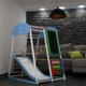 Детский спортивный комплекс для дома SportBaby SportWood Sky Plus 7 - изображение 4