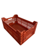 Ящик пластиковий перфорований SKOBA PLAST (60*40*26 см) Помаранчевий - зображення 1