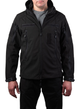 Тактична куртка SMILO soft shell black , L, Softshell, 220 г\кв м, 65% бавовна/35% поліестер з еластаном - изображение 4