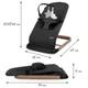 Кресло-качалка Kidwell LARO Black/Wooden - изображение 11