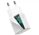 Сетевое зарядное устройство Baseus (CCSUP-B01) Super Si Quick Charger 1C 20W White - изображение 2