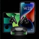 Геймерські Bluetooth-навушники Onikuma T308 із зарядним кейсом Ігрова гарнітура Чорний - зображення 8
