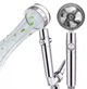 Душова лійка SmartLife WC-008 турбо вентилятор + режим Стоп Chrome/Silver - зображення 1