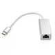 Переходник USB-C to RJ45 Ethernet 1000Mbps aluminium Vinga (VCPATC2GBLNS) (174982) - изображение 1
