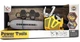 Детская игрушечная бензопила с подвижной цепью Power Tools Желтый - изображение 2