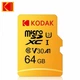 Карта памяти micro SD Kodak 64Gb U3, A1 class 10, UHS-I High Speed (174247) - изображение 1