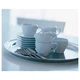 Чашка кофейная с блюдцем IKEA вєрдера, белый, 20 сл, 602.774.63 - изображение 6