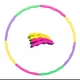 Детский обруч Hula Hoop разборной 8 частей 55 см (хула-хуп) - изображение 1