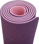 Коврик для йоги и фитнеса TECOFIT TPE 183x 61 x 0.6 см Pink-Purple (TOP18013825/3) - изображение 7