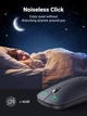 Бездротова безшумна миша Ugreen Portable Wireless Grey (YM1473) - зображення 3