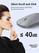 Бездротова безшумна миша Ugreen Portable Wireless Grey (YM1473) - зображення 9