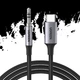 Переходник Ugreen USB-C Male to 3.5mm Male Cable DAC чип 1 м Black/ Grey (YM1405) - изображение 1