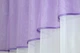Кухонна фіранка VR-Textil № 047к бузковий з білим 270х170 см (50-220) - зображення 3