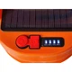 Кемпінгова лампа Bailong Solar HB-V80 Оранжево-Біла ABS-Пластик - зображення 4