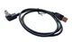 Кабель Ewell для принтера USB 2.0 AM/BM кутовий, 90 градусів вгору, 1.0 метр (EW527) - зображення 1